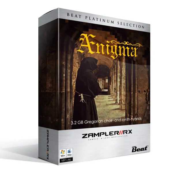 64 Gregorian choir  and synth hybrids: Ænigma for Zampler & Akai MPCs