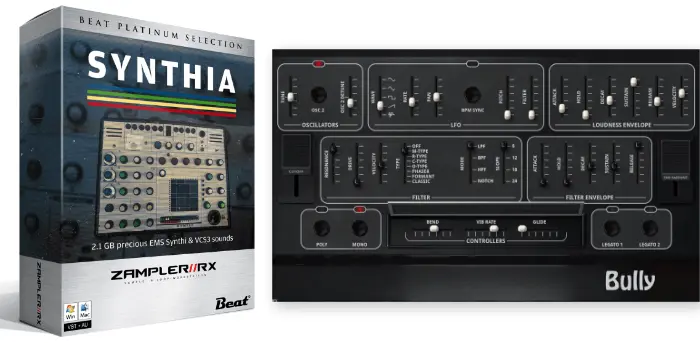 Moog Taurus emulation Bully + Halls Of Fame 3 Studio for 5,49 Euro