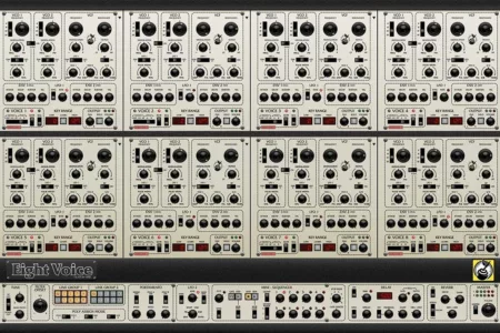Featured image for “Cherry Audio released “Eight Voice” Synthesizer”