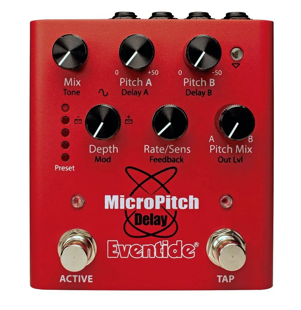 Eventide Makes It Big with New MicroPitch Delay Pedal