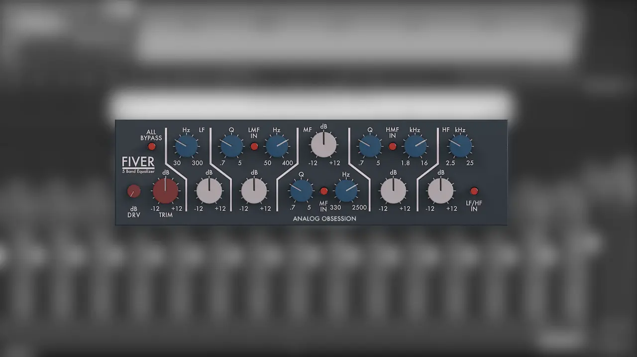 Fiver – Free five bands equalizer by Analog Obsession