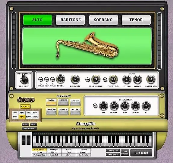 Free saxophone Plugin by Fanan team