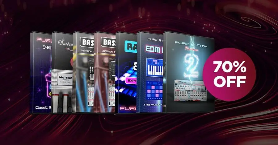 Deal: Pure Synth Platinum Bundle by Gospel Musicians 70% off