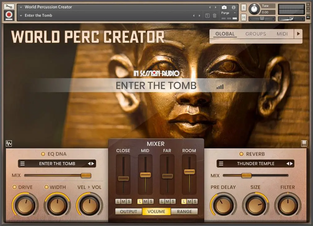 In Session Audio released World Percussion Creator