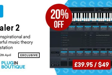 Featured image for “Plugin Boutique Scaler 2 Spring Sale (Exclusive)”