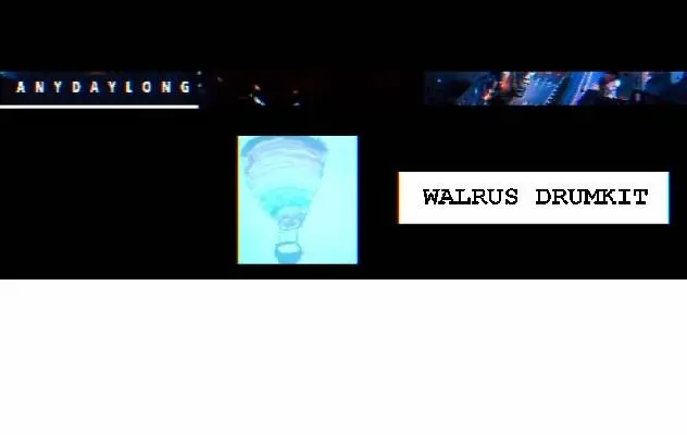 WALRUS ’67 DRUMKIT – made by AnyDayLong
