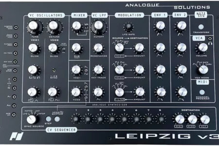 Featured image for “Analogue Solutions releases analogue synth and sequencer Leipzig v3”