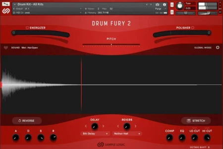Featured image for “Sample Logic released Drum Fury 2”