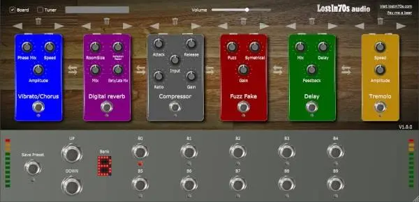 Live Pedalboard – Free effect by Lostin 70s