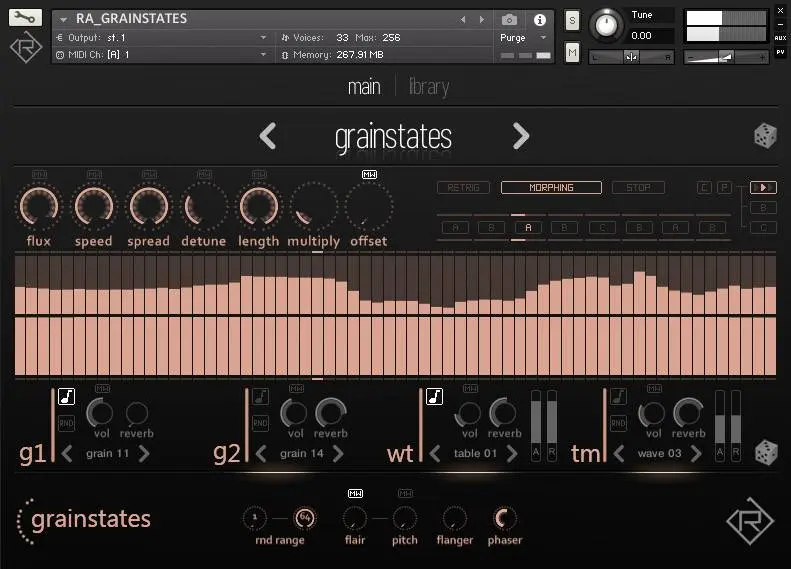 Rigid Audio releases granular morphing instrument Grainstates