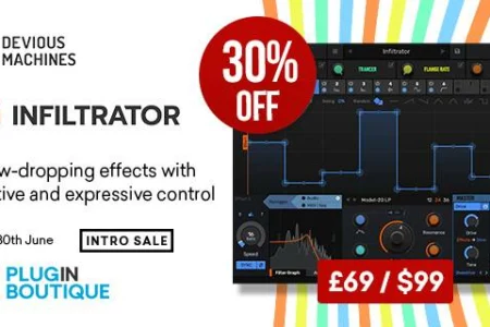 Featured image for “Devious Machines Infiltrator Introductory Sale”