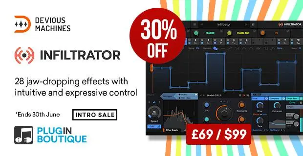 Devious Machines Infiltrator Introductory Sale