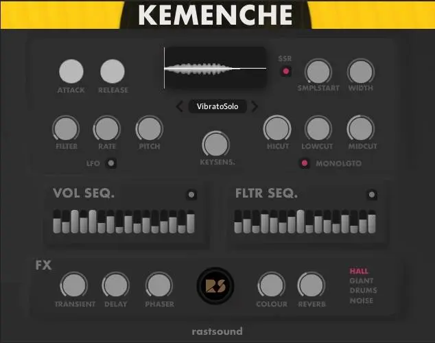 Rast Sound released Kemenche v2.0