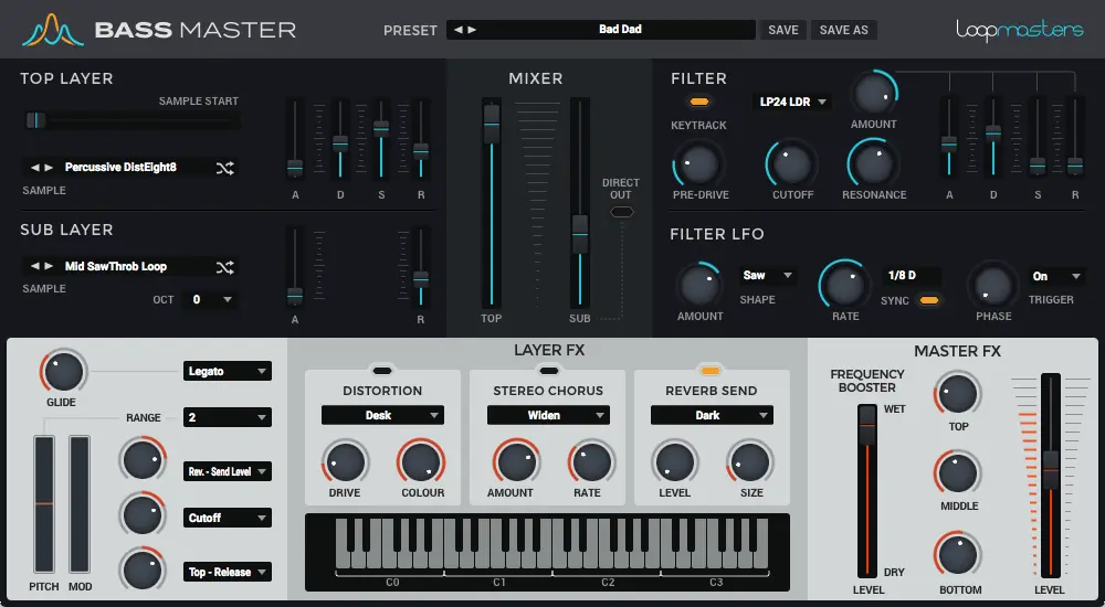 Deal: Bass Master + Free Expansion by Loopmasters 61% off