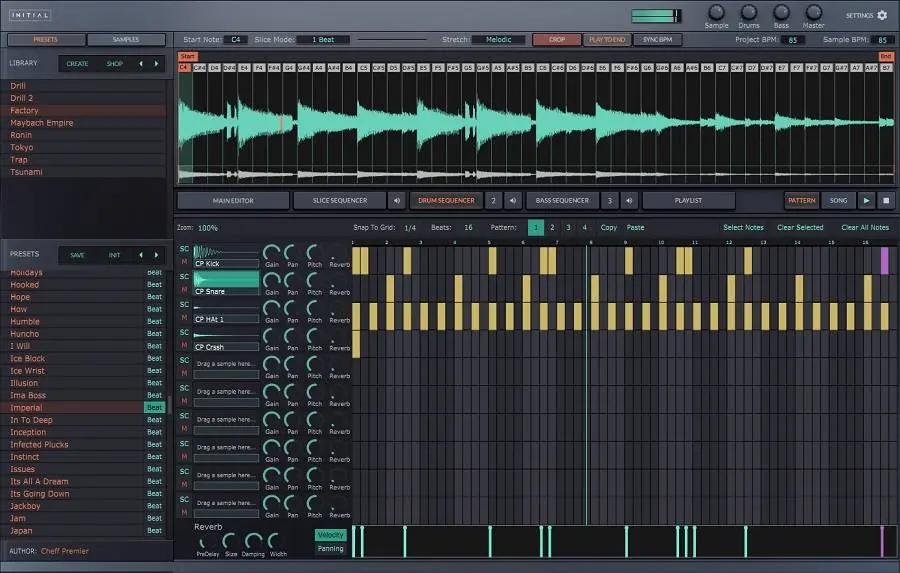 Initial Audio released Initial Slice