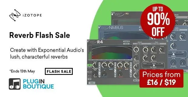 iZotope Reverb Flash Sale