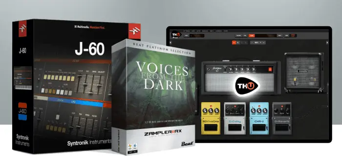 Roland Juni 60 clone synth and Overloud TH U Beat for 4,99 Euro