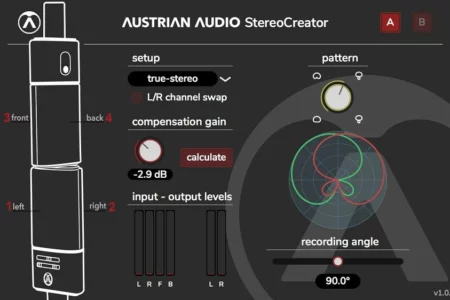Featured image for “Austrian Audio released StereoCreator for free”