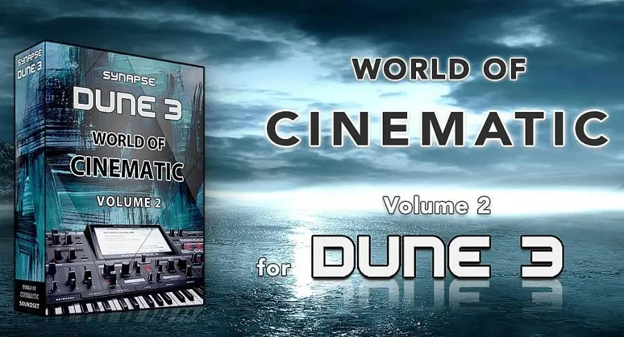 Synapse Audio released World of Cinematic 2 for DUNE 3