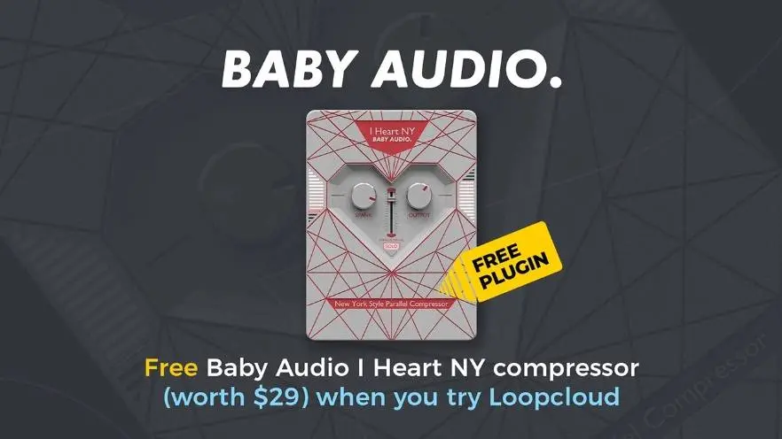 Join Loopcloud and get Baby Audios Heart NY Compressor for free