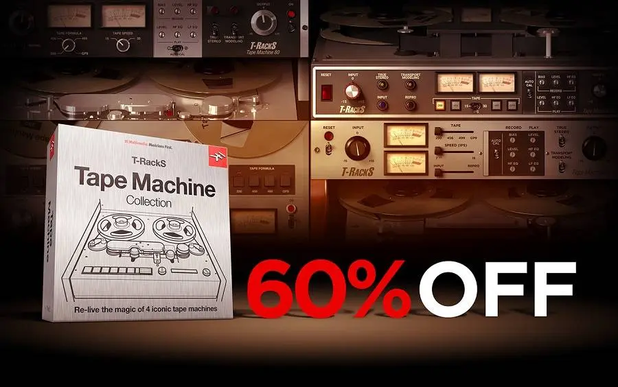 Deal: Tape Machine Collection by IK Multimedia 60% off