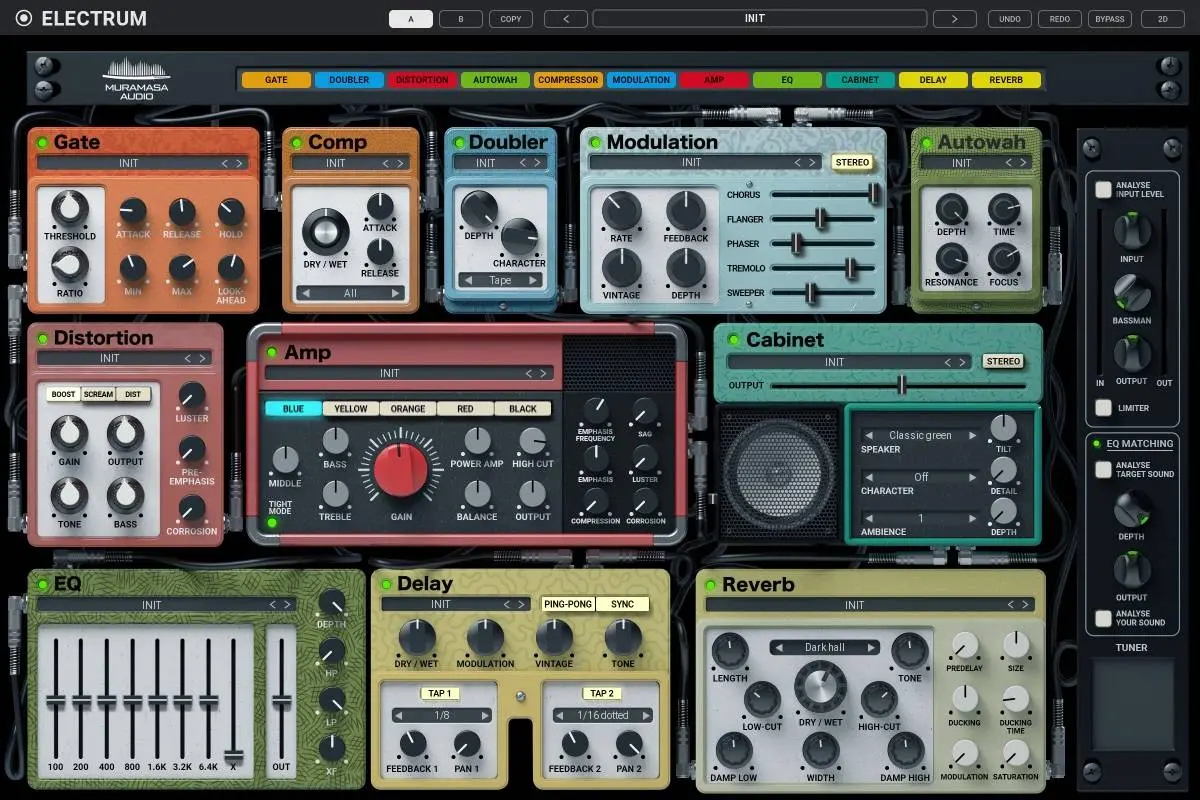 United Plugins release amp  and cab emulation tool Electrum