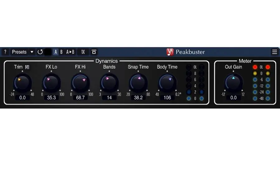 Voxengo released Peakbuster