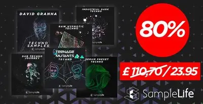 Featured image for “Loopmasters released Samplelife – Ultimate Techno Bundle”