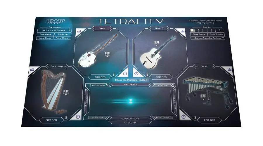 Audiofier released Tetrality