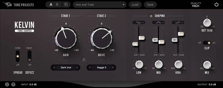 Tone Projects released Kelvin