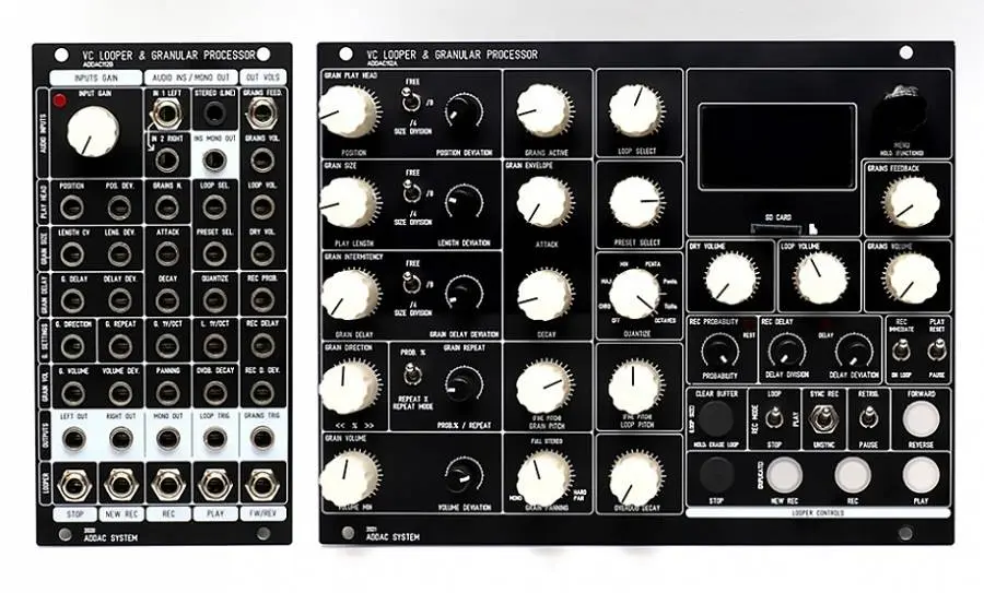 ADDAC released 112 VC Looper & Granular Processor (Eurorack)
