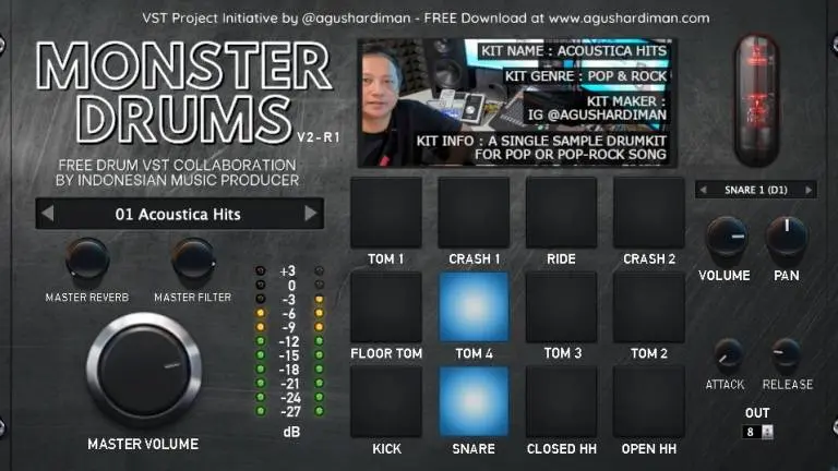 MONSTER Drum – Free Drum ROMpler