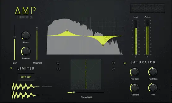 AMP – Free Limiting EQ with Saturation and Stereo FX by Produce RNB
