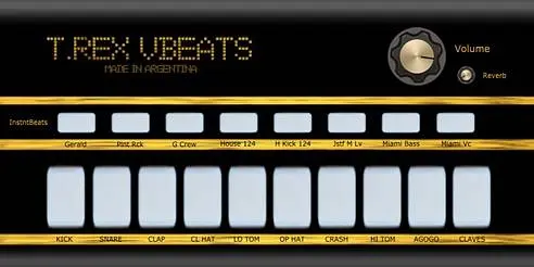 T.Rex vBeats – Free drum tool by Max Project