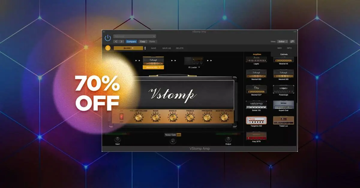 Deal: VStomp Amp by Hotone Audio 70% off