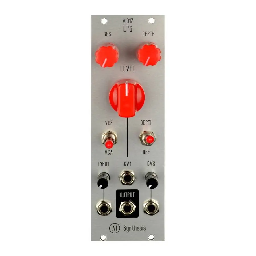 AI Synthesis released AI017 Low Pass Gate for Eurorack
