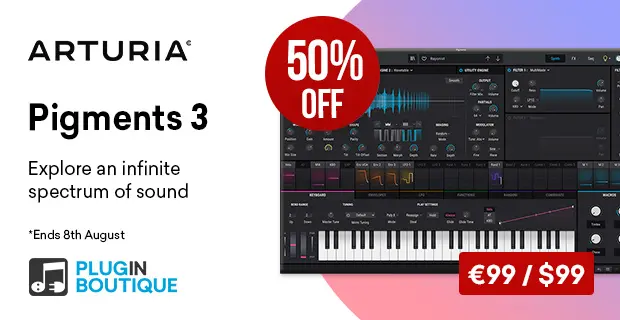 Arturia Pigments 3 Summer Sale