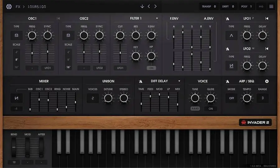 E Phonic released Invader 2