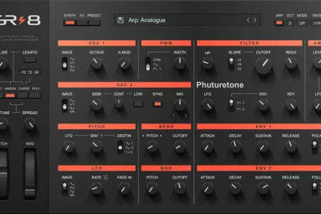 Featured image for “Free synthesizer GR-8 by Phuturetone”
