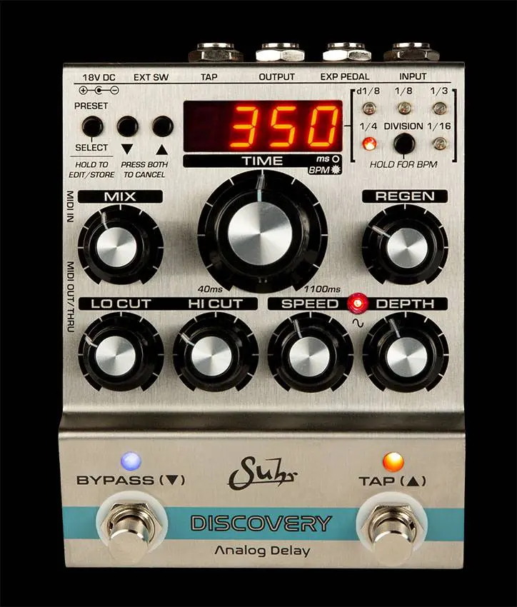 Suhr released Discovery Analog Delay