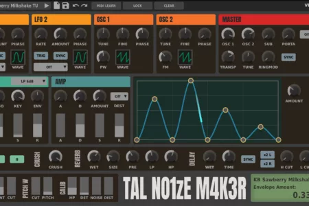 Featured image for “TAL-NoiseMaker – free synth by TAL Software”