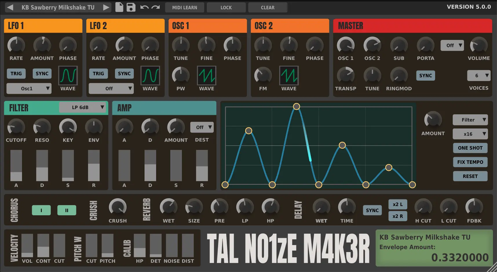 TAL NoiseMaker – free synth by TAL Software