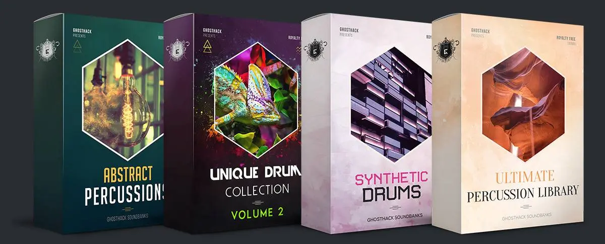 Get a Huge Collection of Drums and Percussions with Ghosthack