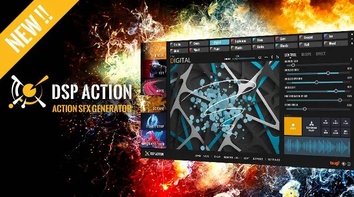 Tsugi released DSP Action