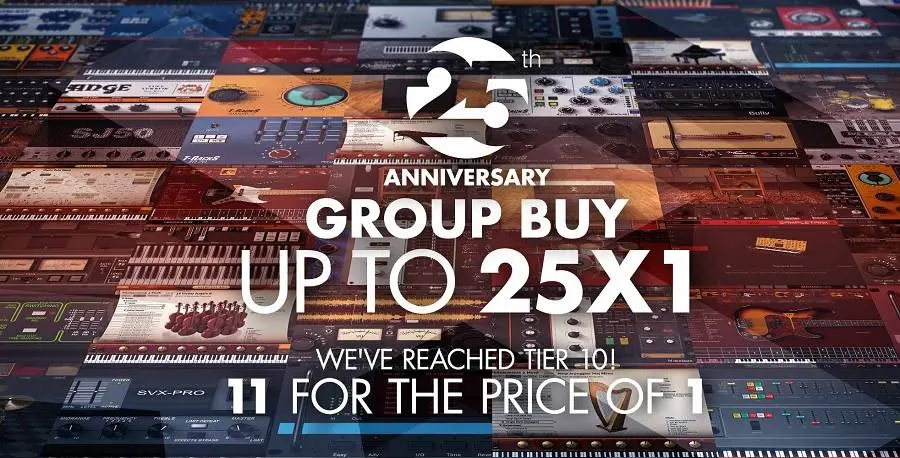 IK Multimedia group buy now at Buy 1 Get 16 Free