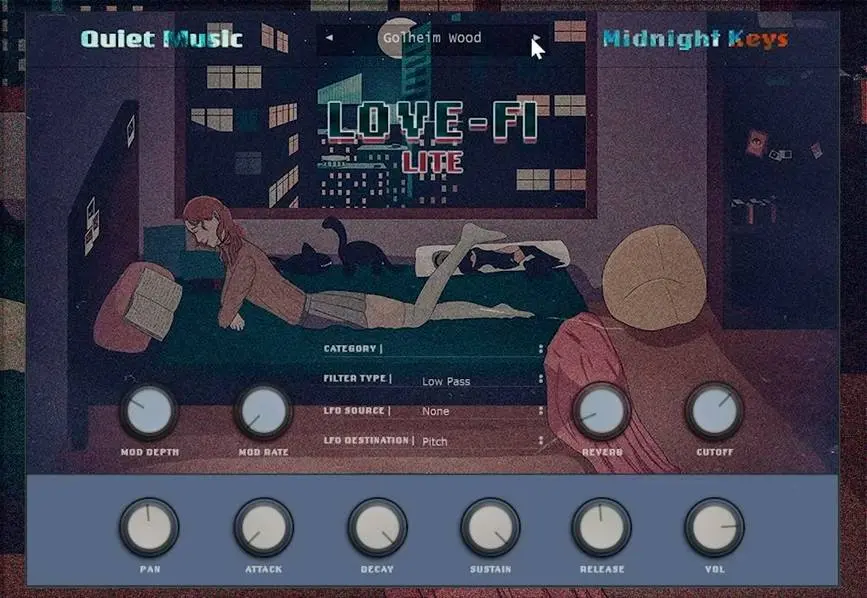 Quiet Music releases free LOVE FI LITE for ambient and chill music