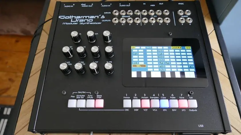Gotharman introduces Urano Modular Synthesizer