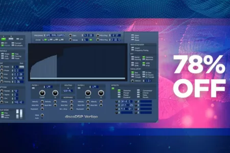 Featured image for “Deal: Vertigo by discoDSP 78% off”