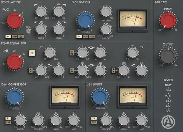 Channev releases free channelstrip Analog Obsession