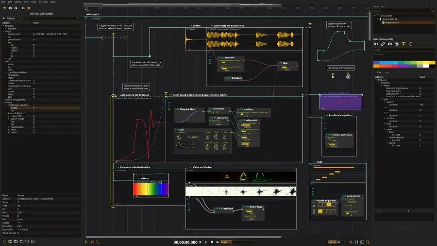ossia.io released ossia score 3 beta (free and open source sequencer)